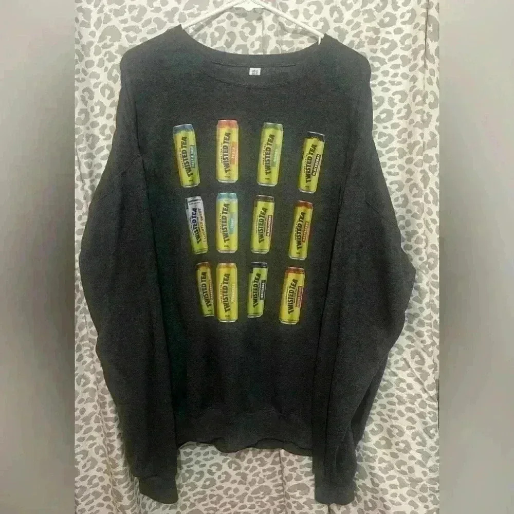 Jerzees Screen Twisted Tea Crewneck